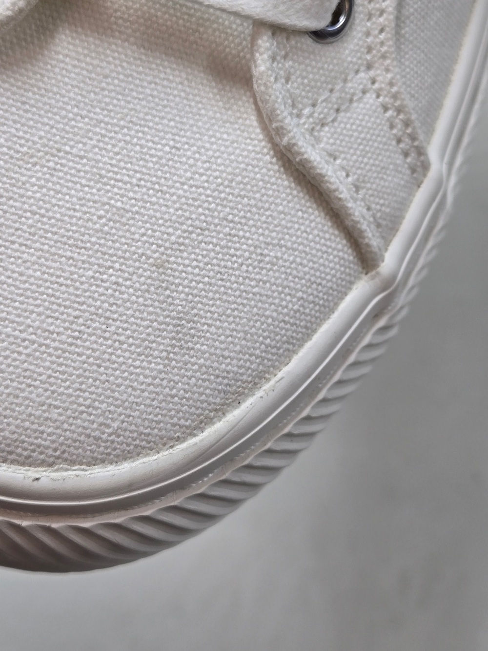 QUINCE Organic Eco Cotton Canvas Everyday Sneaker Women’s US 8.5 White 8912 - Picture 14 of 16